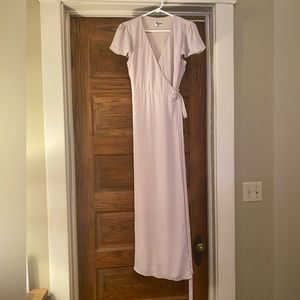 Show Me Your MuMu Noelle Wrap Bridesmaid Dress: Dusty Rose (Medium)